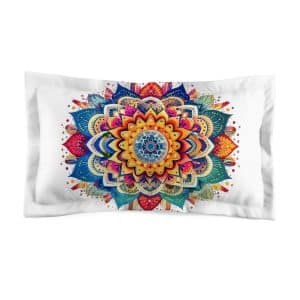 Mandala Microfiber Pillow Sham