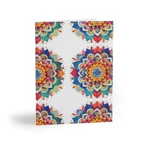 Mandala Greeting cards (8, 16, and 24 pcs)